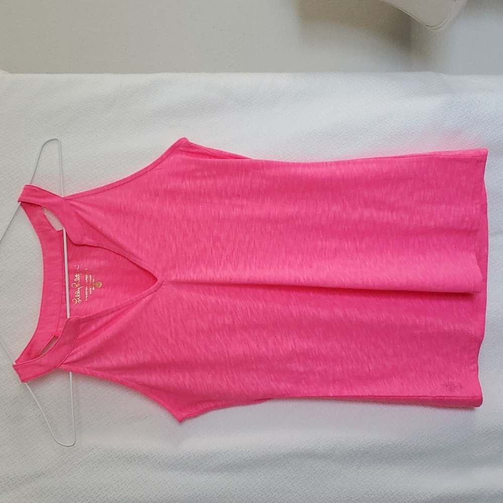 Lilly Pulitzer Sleeveless Top Size XS Bright Pink